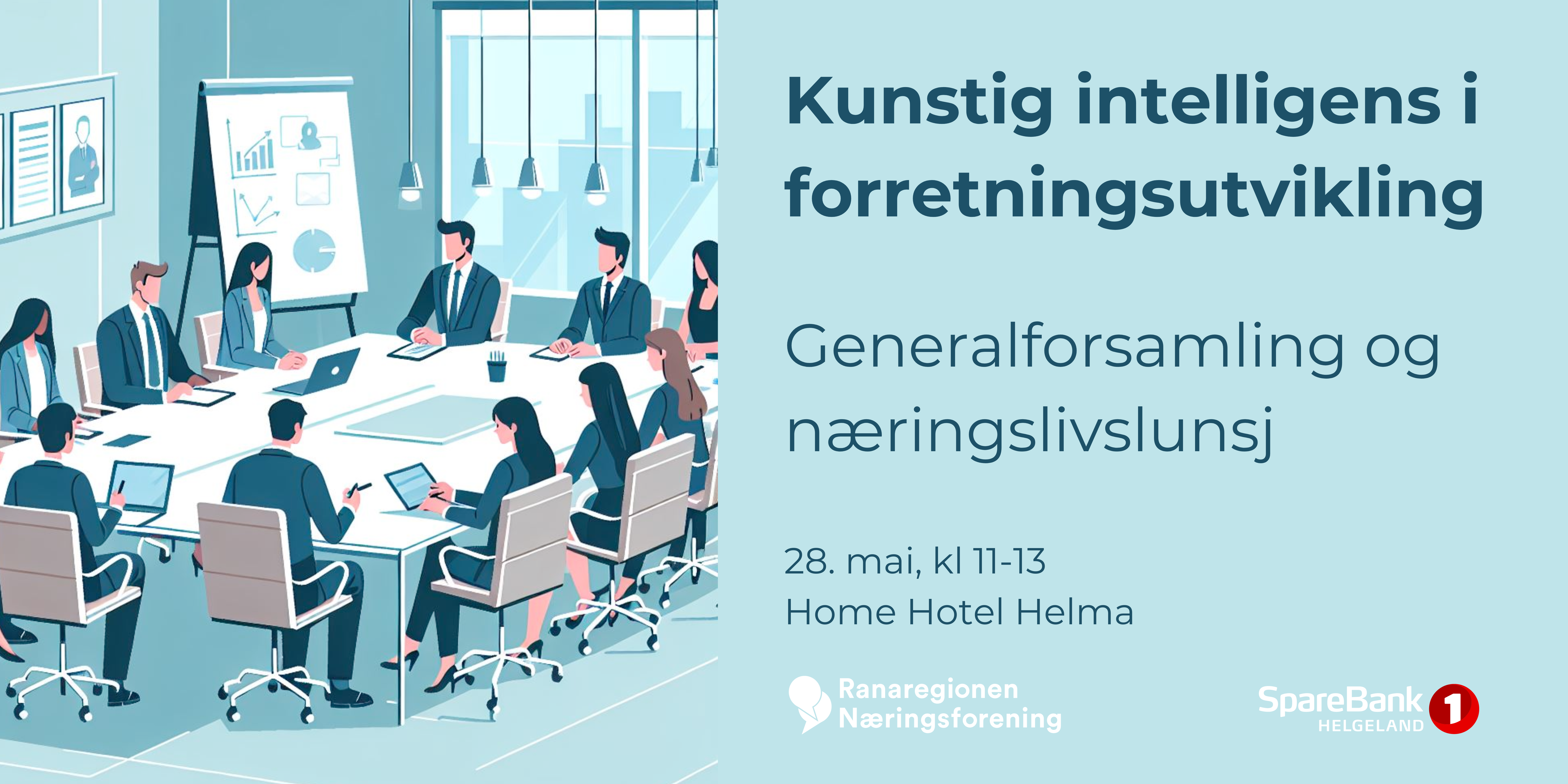 KI i forretningsutvikling // Generalforsamling og næringslivslunsj